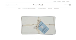 Desktop Screenshot of linenandtowel.com