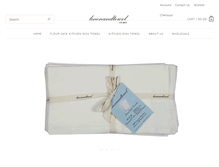 Tablet Screenshot of linenandtowel.com